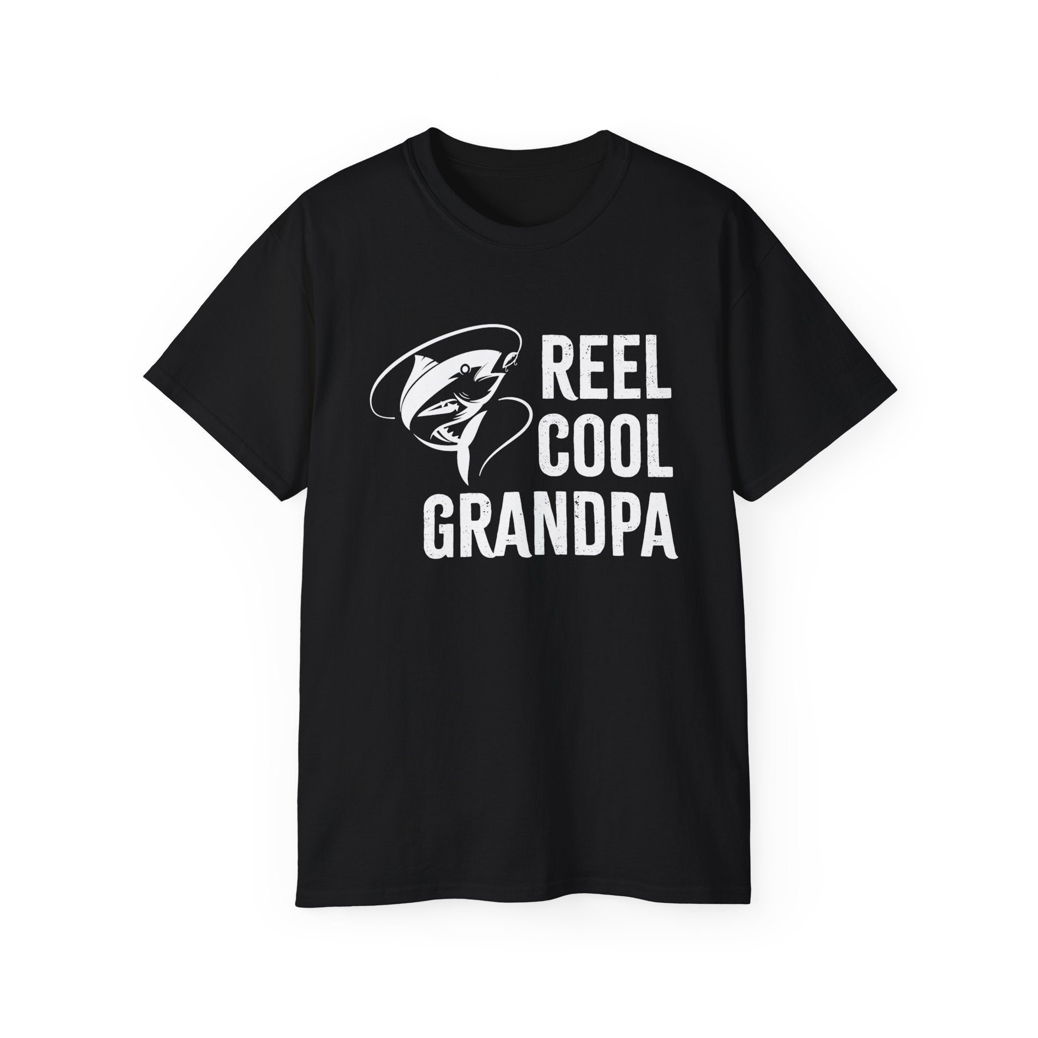 Grandpa T-Shirt - Reel Cool Grandpa | T-Shirt by atgodanddesigns