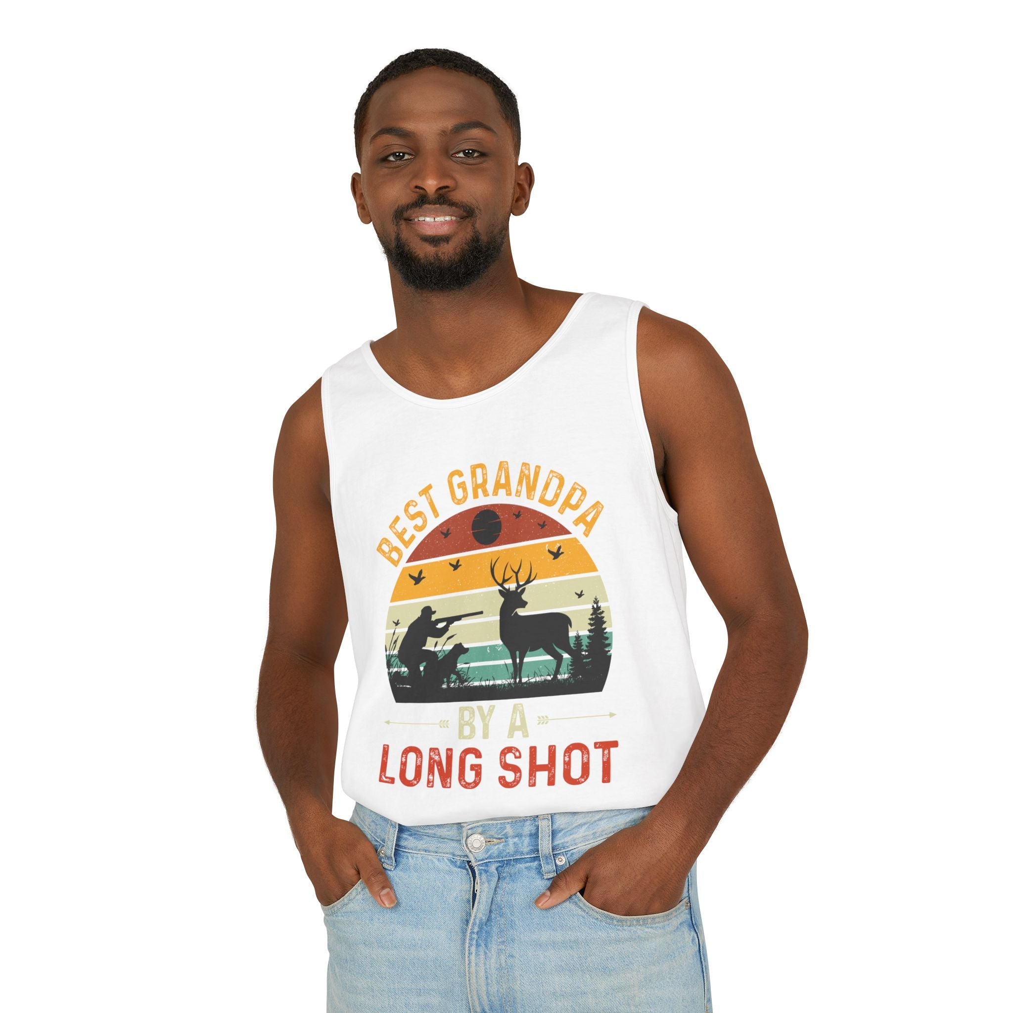 Grandpa Tank - Best Grandpa By A Long Shot | Tank Top by atgodanddesigns
