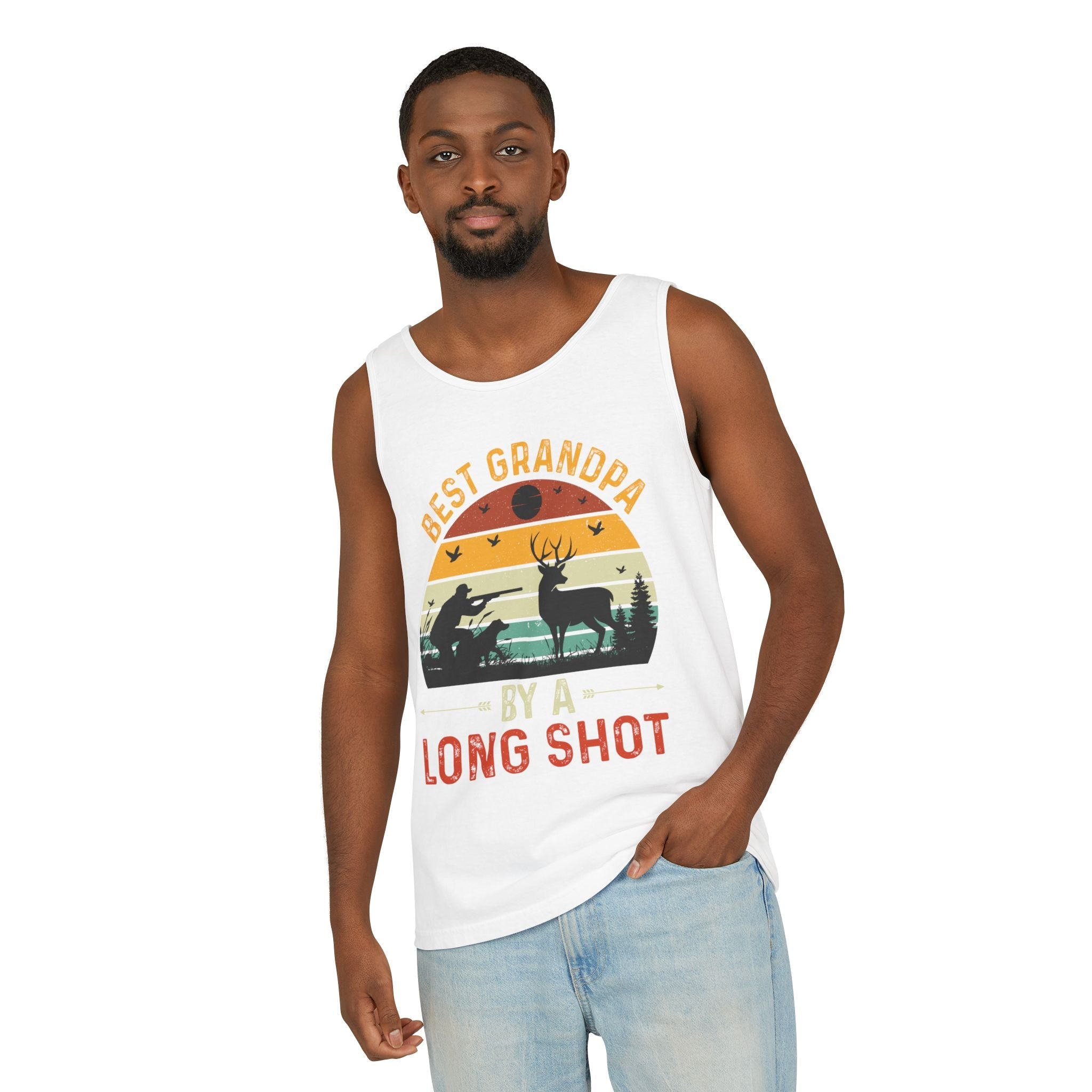 Grandpa Tank - Best Grandpa By A Long Shot | Tank Top by atgodanddesigns