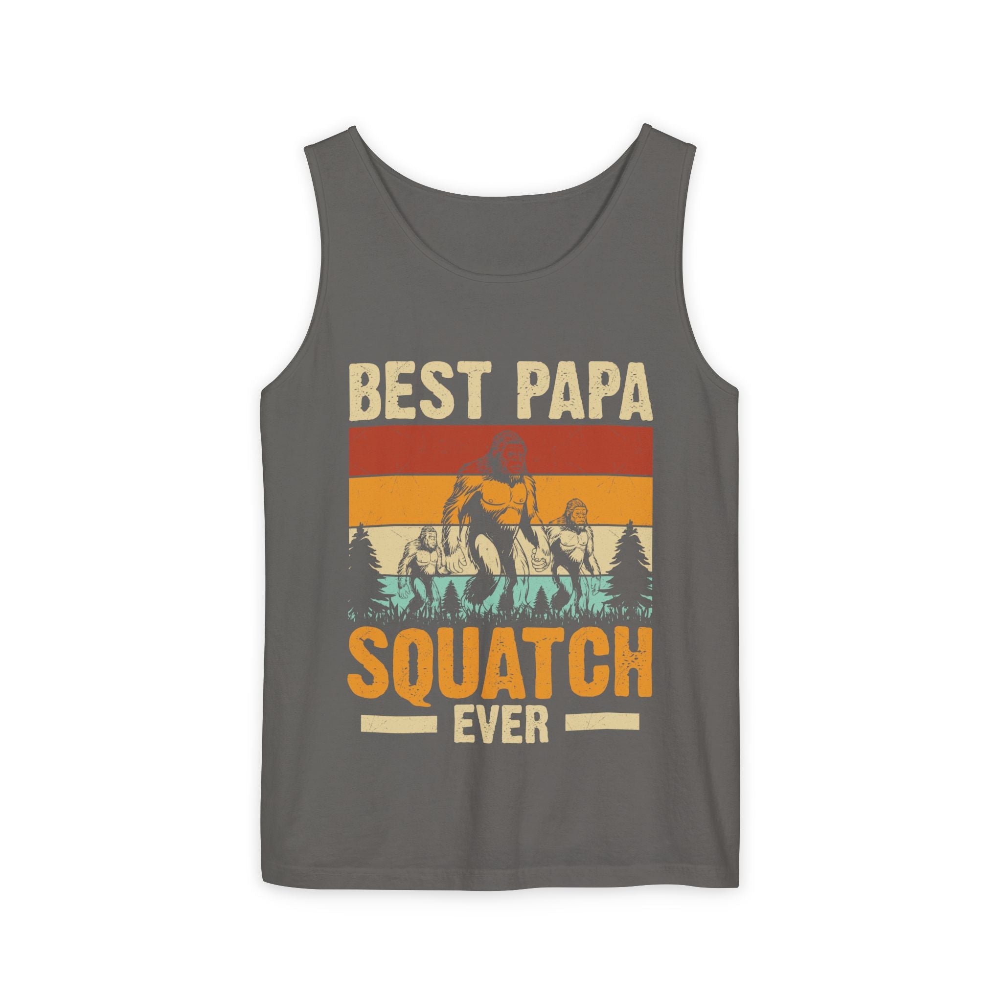 Grandpa Tank - Best Papa Squatch Ever | Tank Top by atgodanddesigns