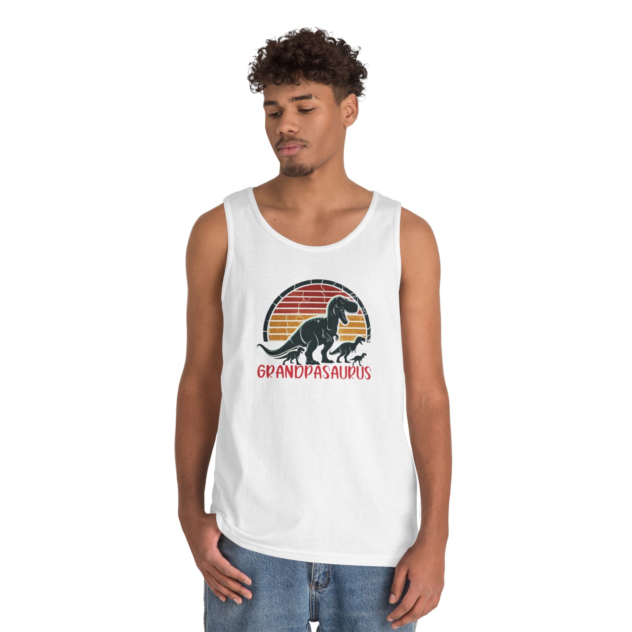 Grandpa Tank - GRANDPASAURUS | Tank Top by atgodanddesigns