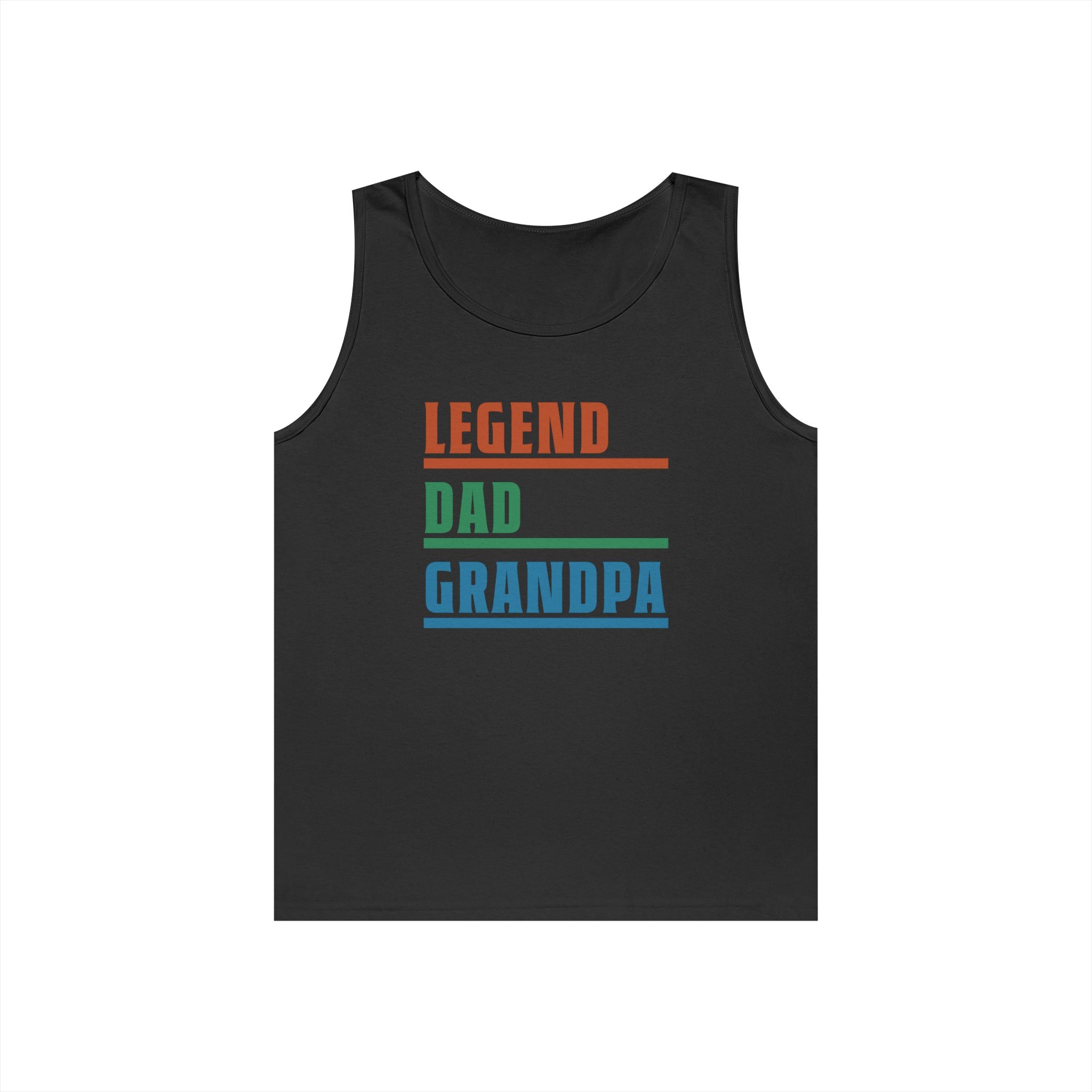 Grandpa Tank - LEGEND - DAD - GRANDPA | Tank Top by atgodanddesigns