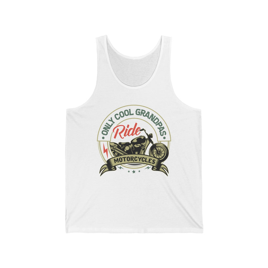 Grandpa Tank - Only Cool Grandpas Ride Motorcycles | Tank Top by atgodanddesigns
