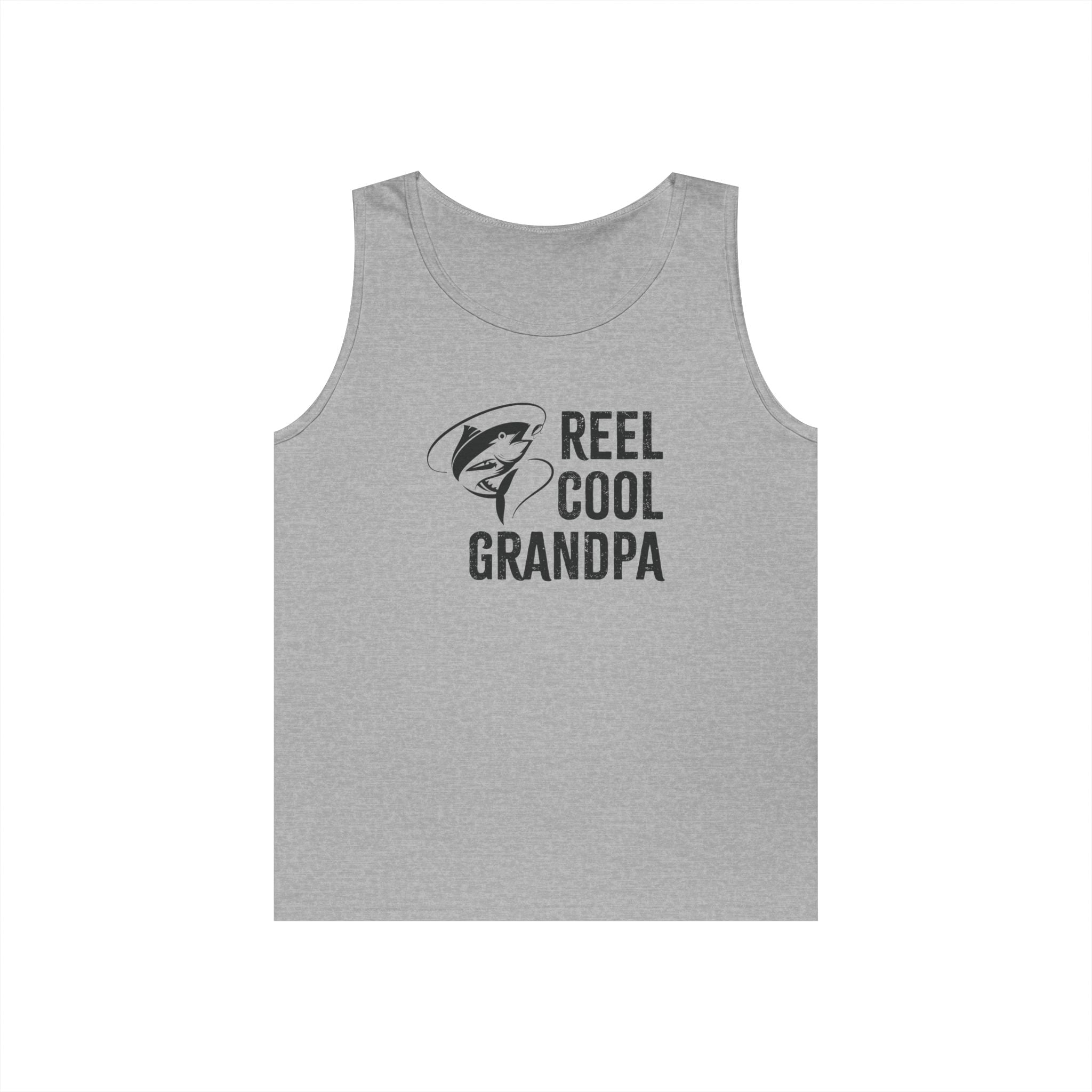 Grandpa Tank - Reel Cool Grandpa | Tank Top by atgodanddesigns
