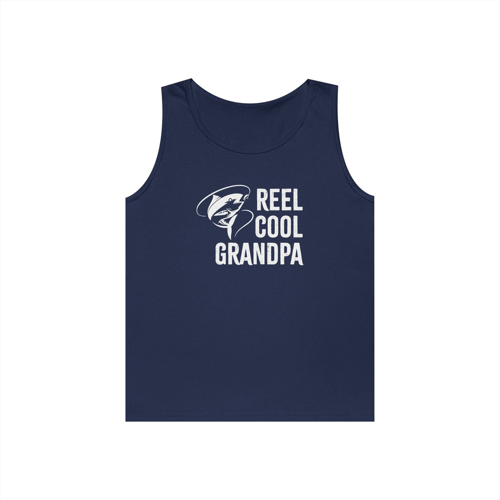 Grandpa Tank - Reel Cool Grandpa | Tank Top by atgodanddesigns