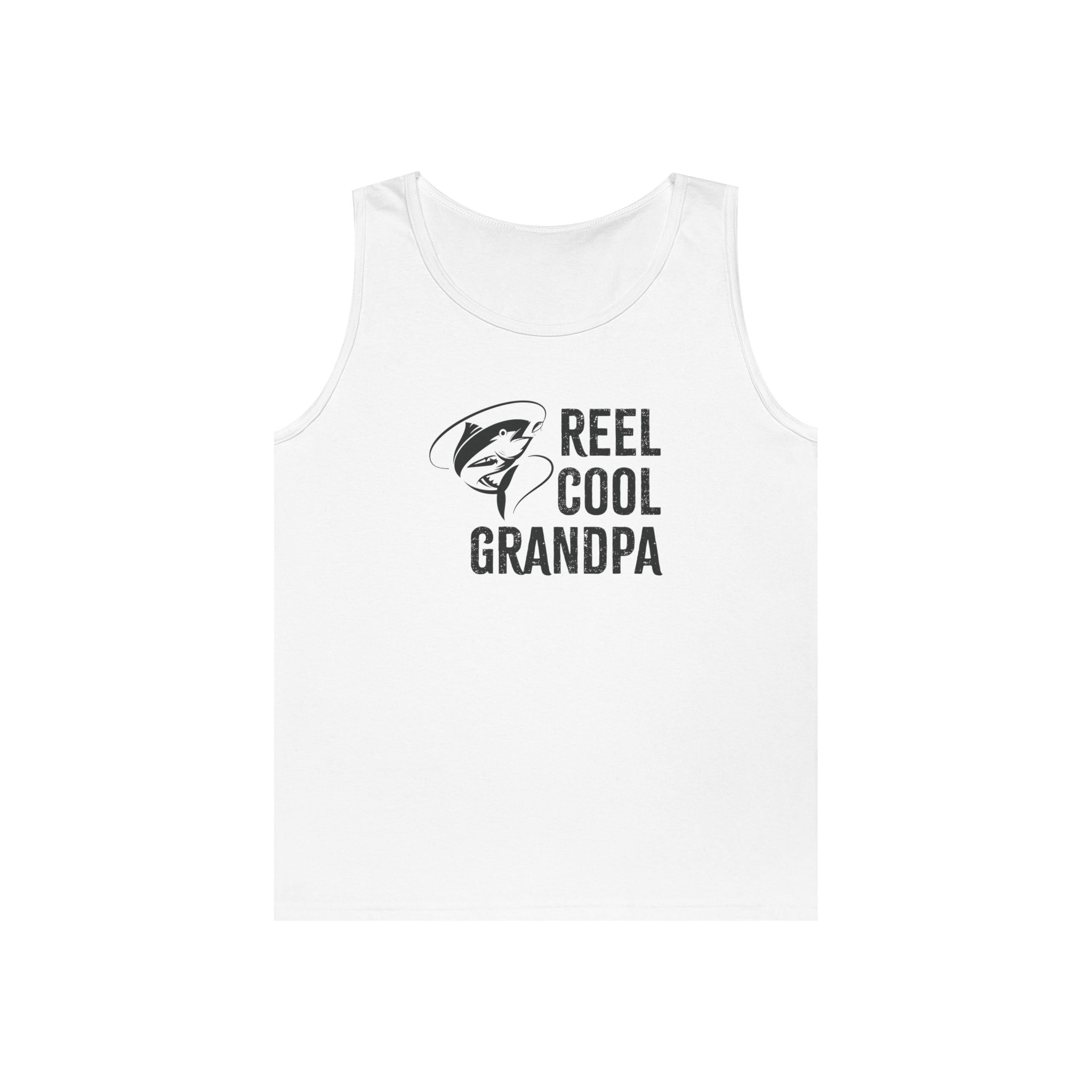 Grandpa Tank - Reel Cool Grandpa | Tank Top by atgodanddesigns