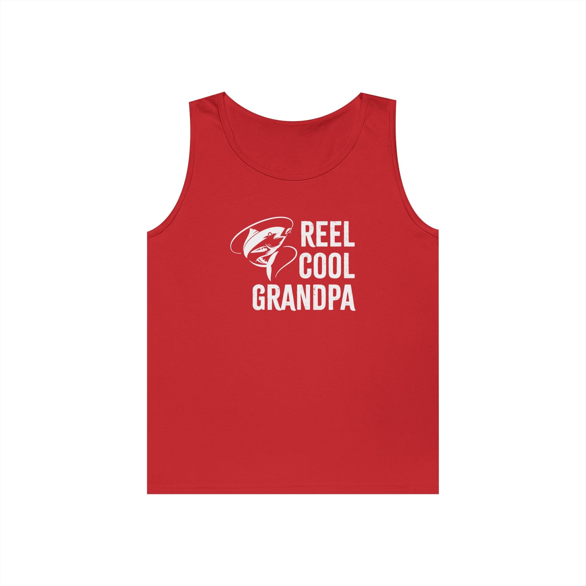 Grandpa Tank - Reel Cool Grandpa | Tank Top by atgodanddesigns