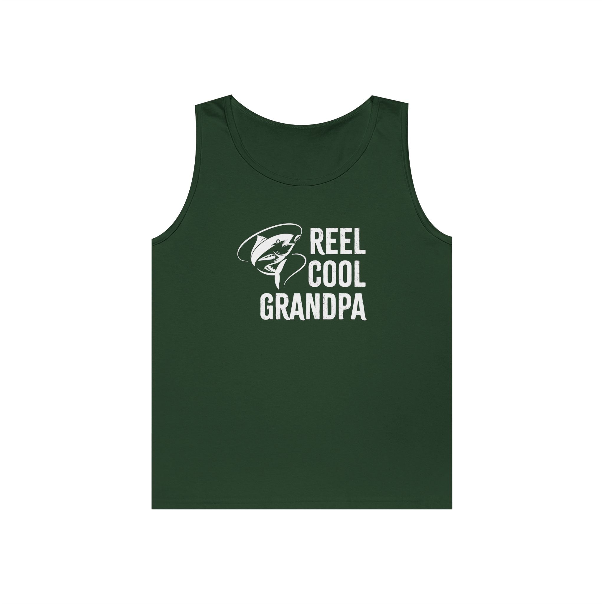 Grandpa Tank - Reel Cool Grandpa | Tank Top by atgodanddesigns