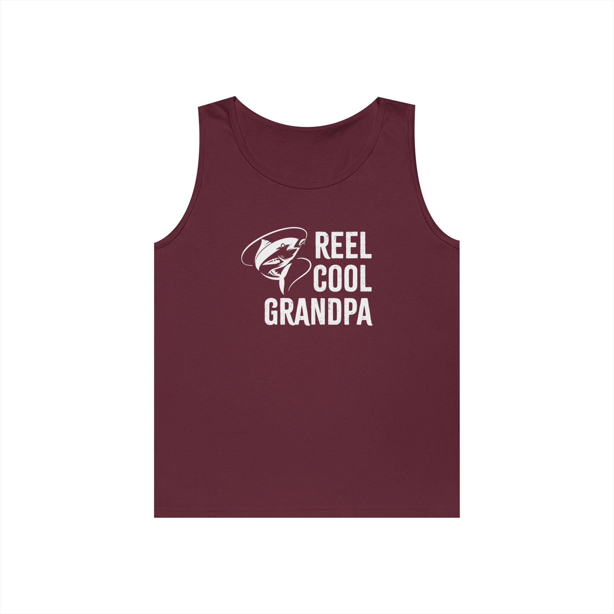 Grandpa Tank - Reel Cool Grandpa | Tank Top by atgodanddesigns