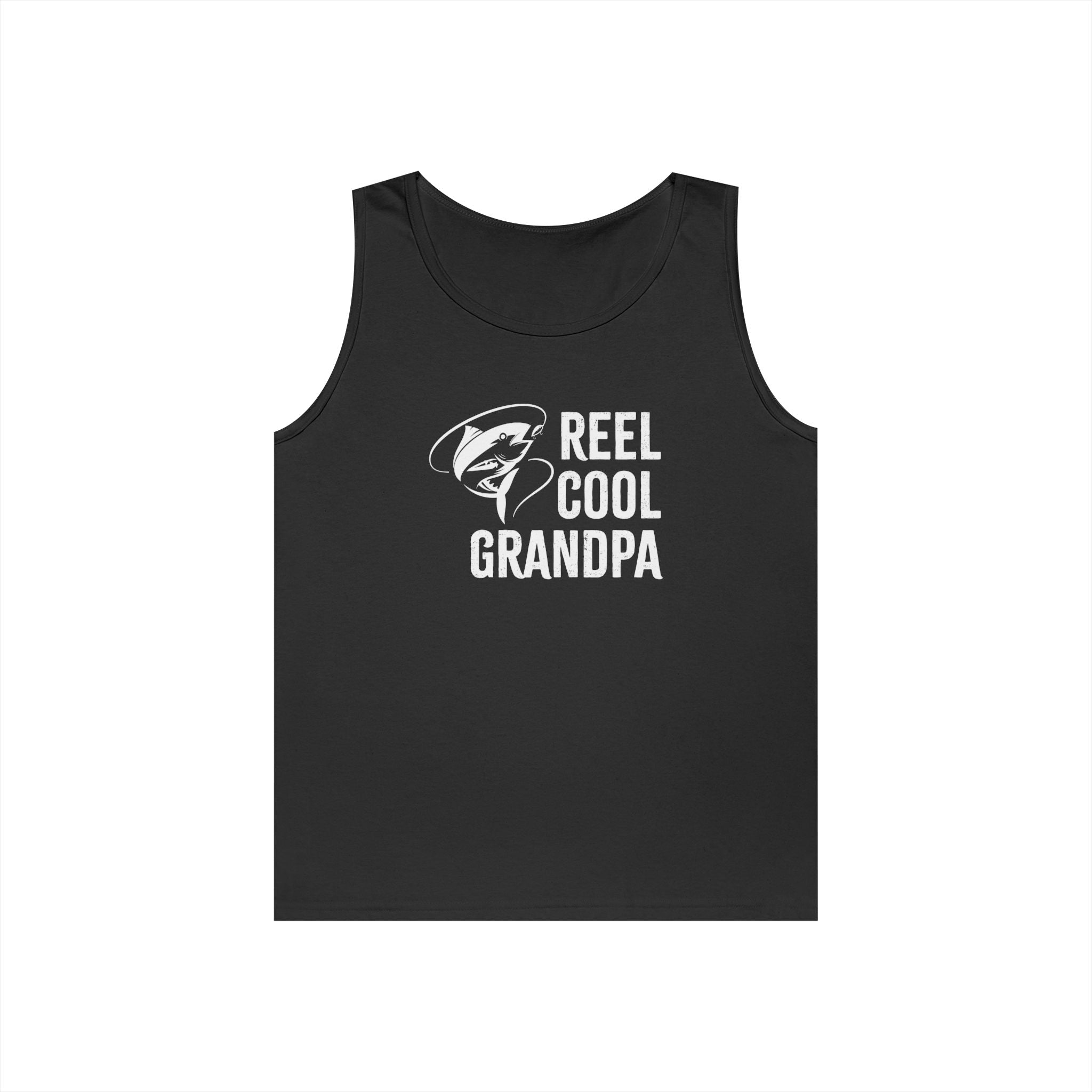 Grandpa Tank - Reel Cool Grandpa | Tank Top by atgodanddesigns