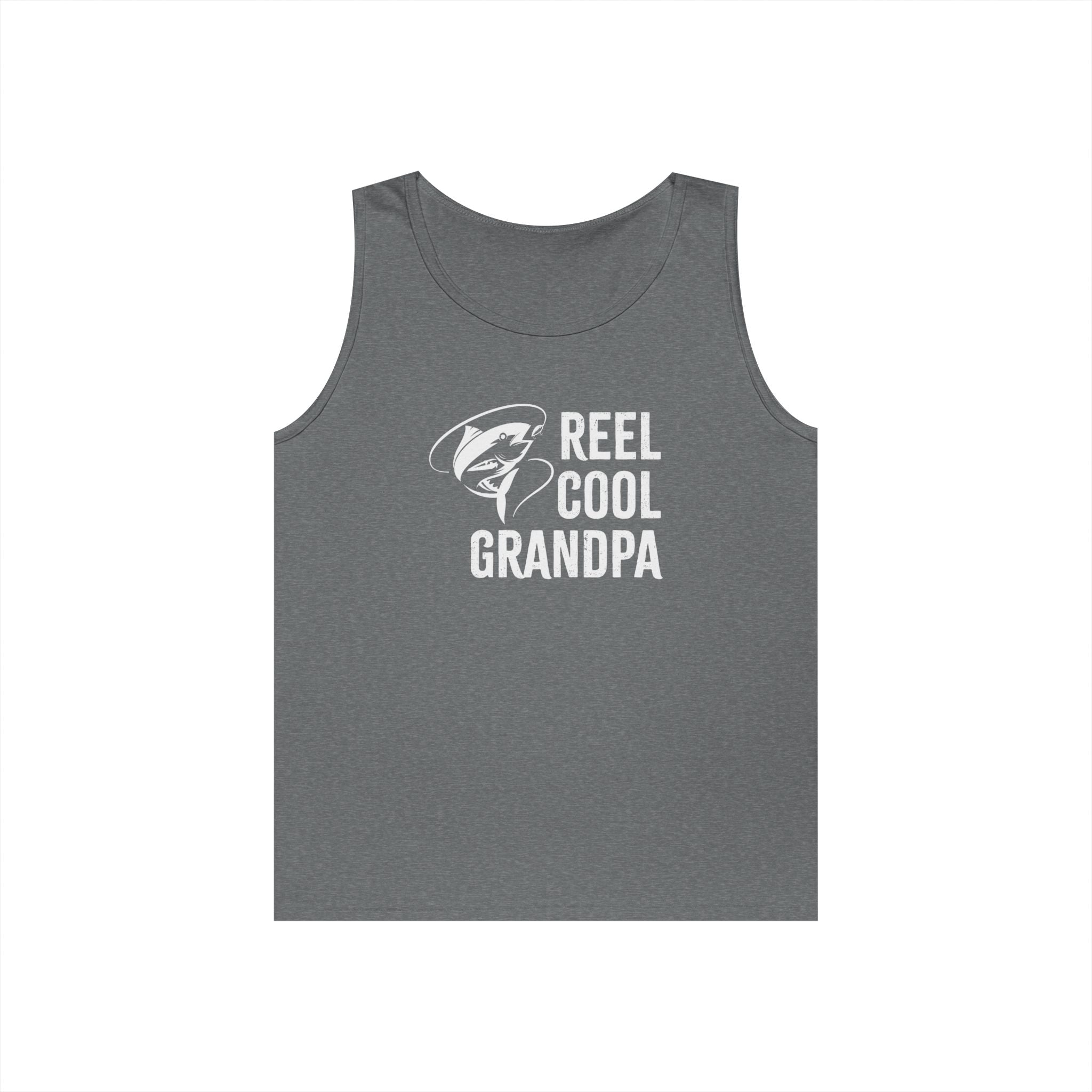 Grandpa Tank - Reel Cool Grandpa | Tank Top by atgodanddesigns