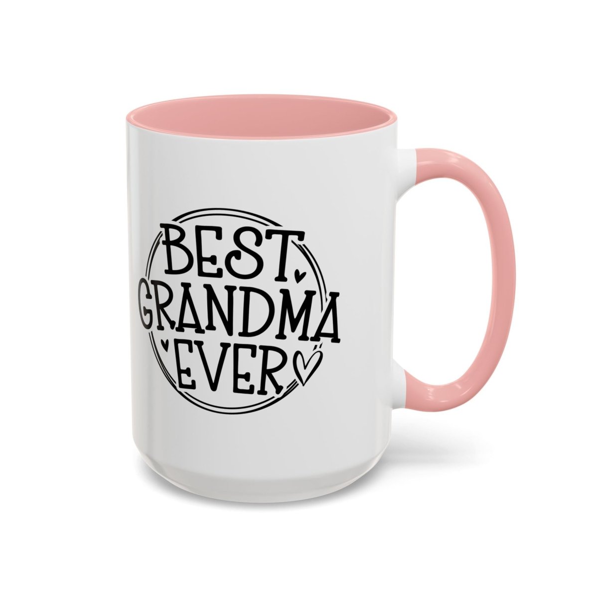 Graphic Accent Coffee Mug (11oz, 15oz) - Best Grandma Ever | Mug by atgodanddesigns