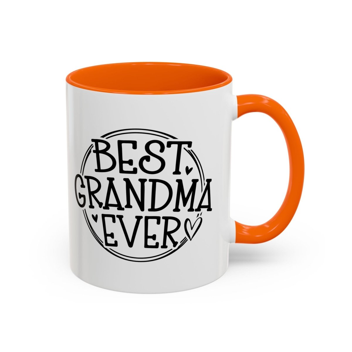 Graphic Accent Coffee Mug (11oz, 15oz) - Best Grandma Ever | Mug by atgodanddesigns