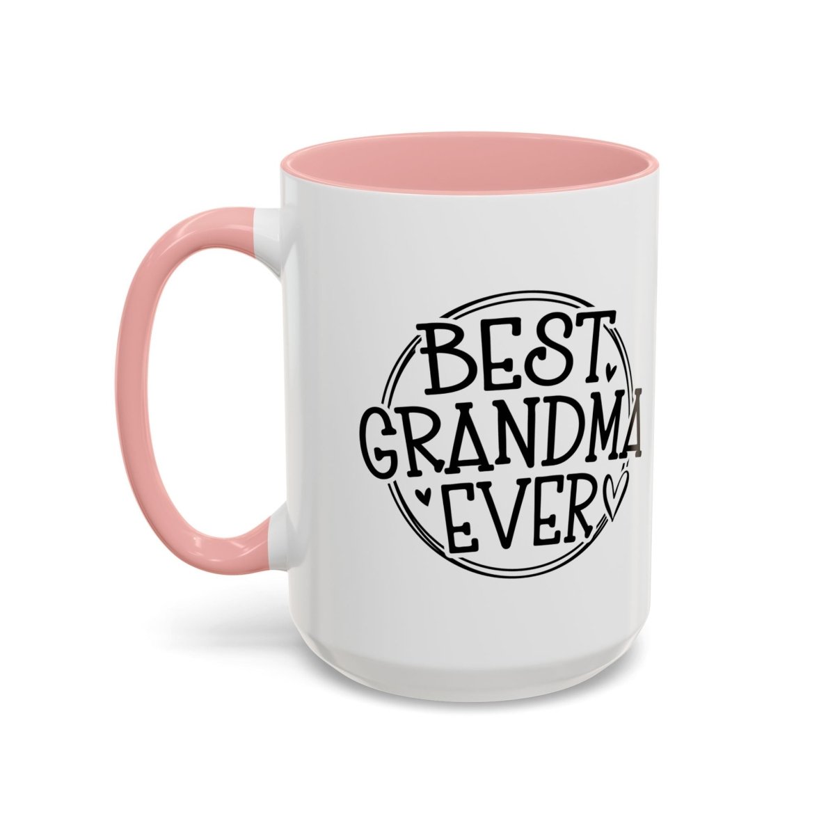Graphic Accent Coffee Mug (11oz, 15oz) - Best Grandma Ever | Mug by atgodanddesigns
