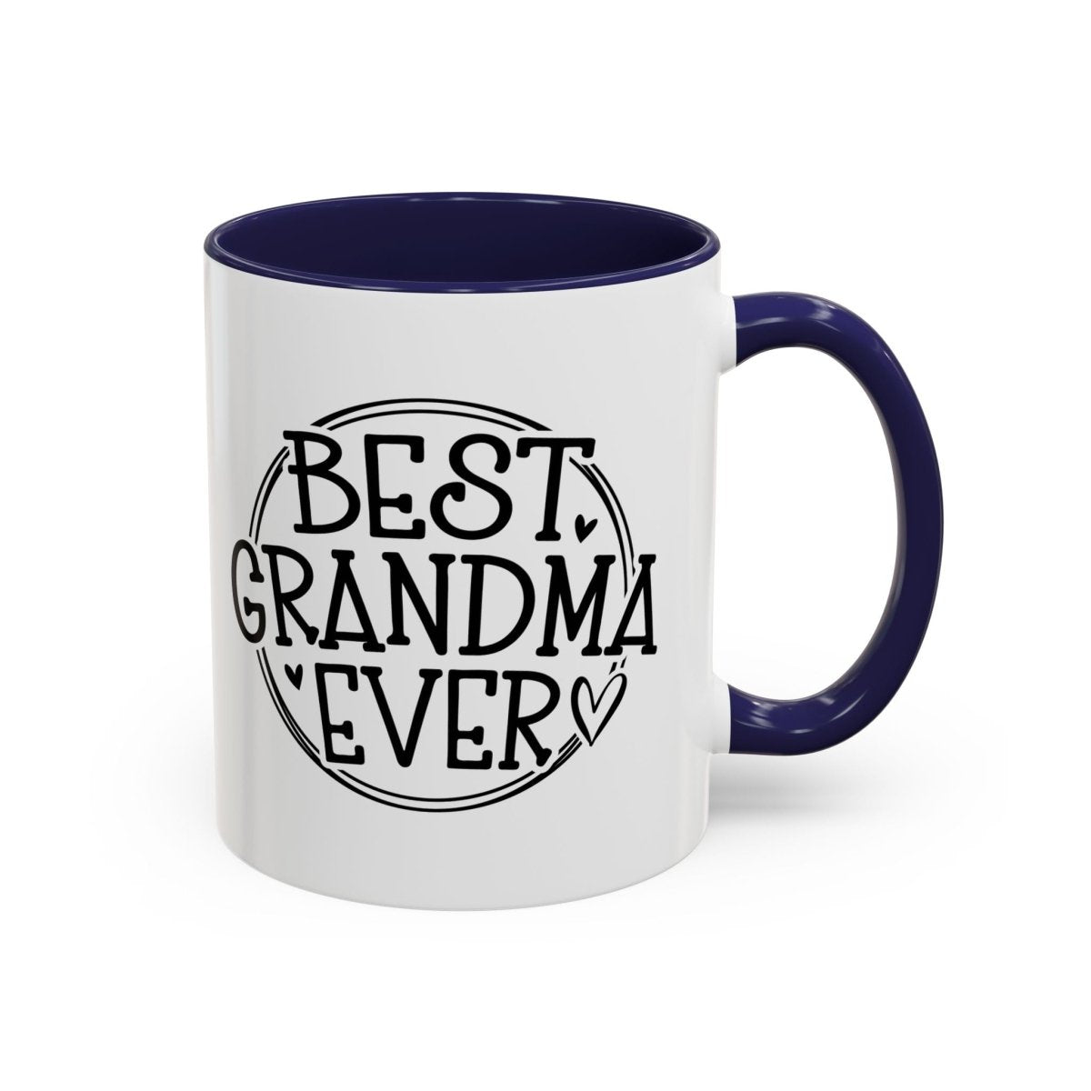Graphic Accent Coffee Mug (11oz, 15oz) - Best Grandma Ever | Mug by atgodanddesigns
