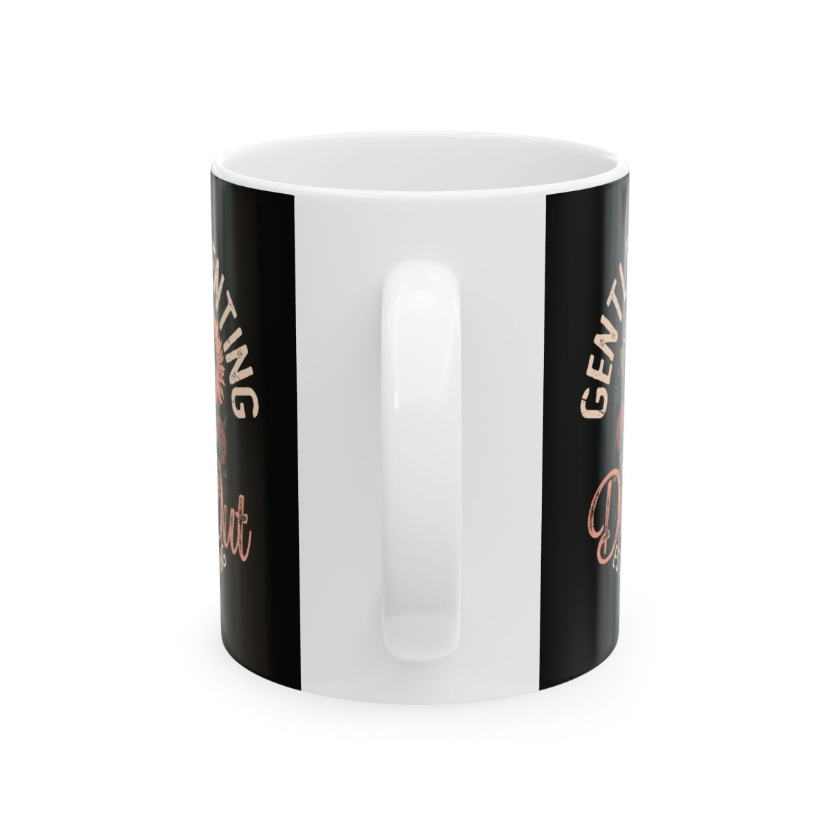 Graphic Ceramic Mug (11oz, 15oz) - Gentle Parenting Drop Out | Mug by atgodanddesigns