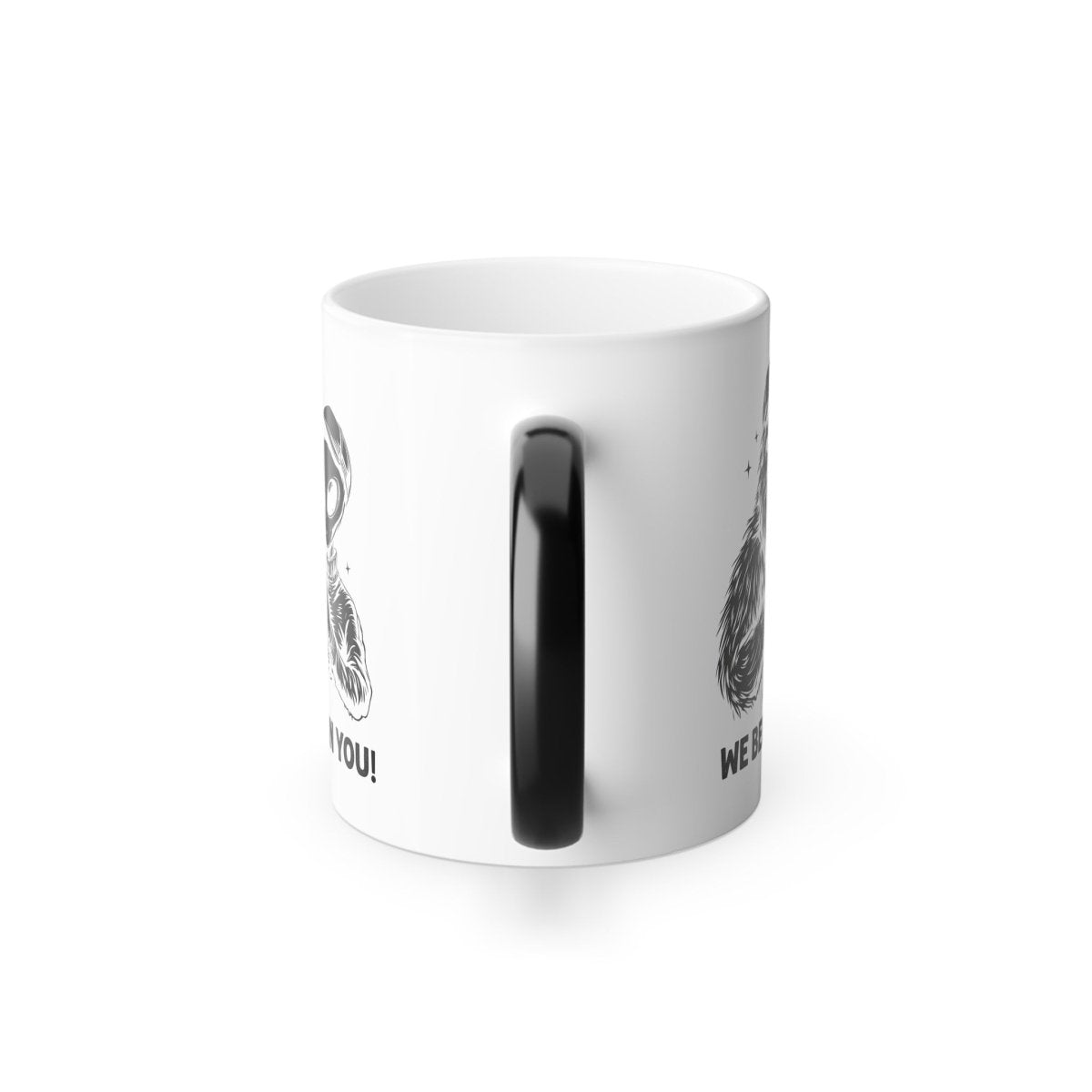 Graphic Color Morphing Mug (11oz) - We Believe In You | Mug by atgodanddesigns