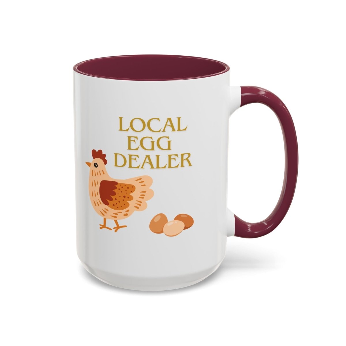 Graphic Colorful Mug (11oz, 15oz) - Local Egg Dealer | Mug by atgodanddesigns