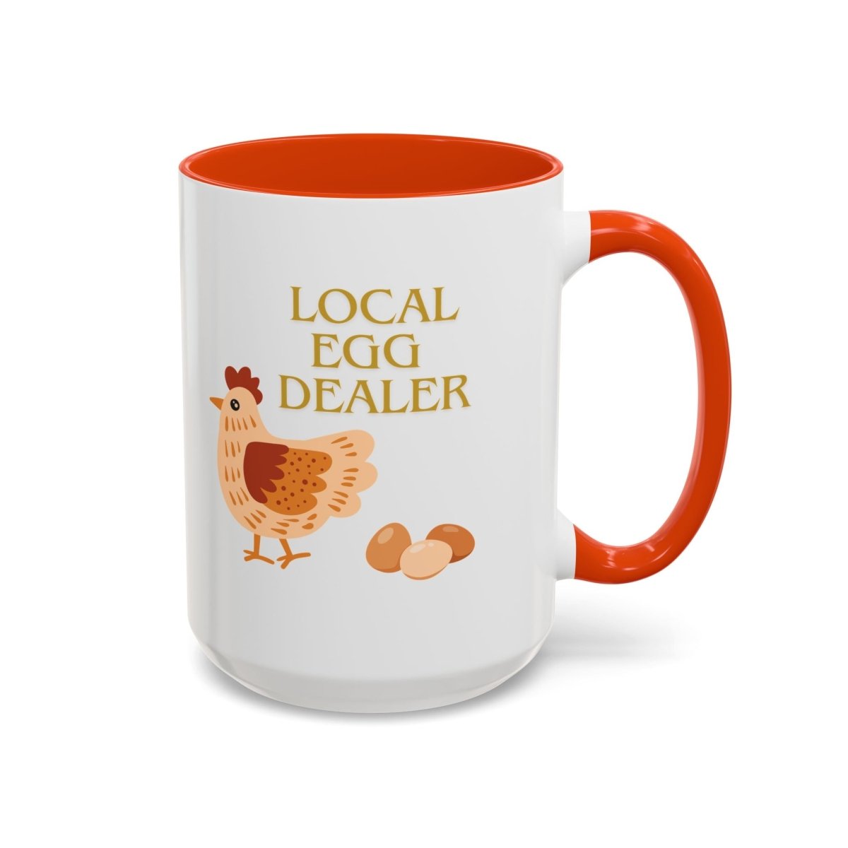 Graphic Colorful Mug (11oz, 15oz) - Local Egg Dealer | Mug by atgodanddesigns