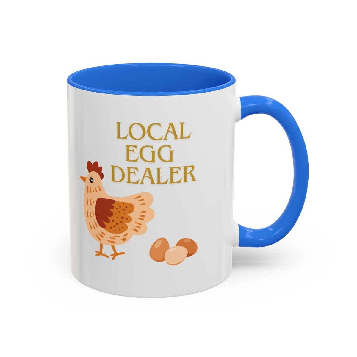 Graphic Colorful Mug (11oz, 15oz) - Local Egg Dealer | Mug by atgodanddesigns