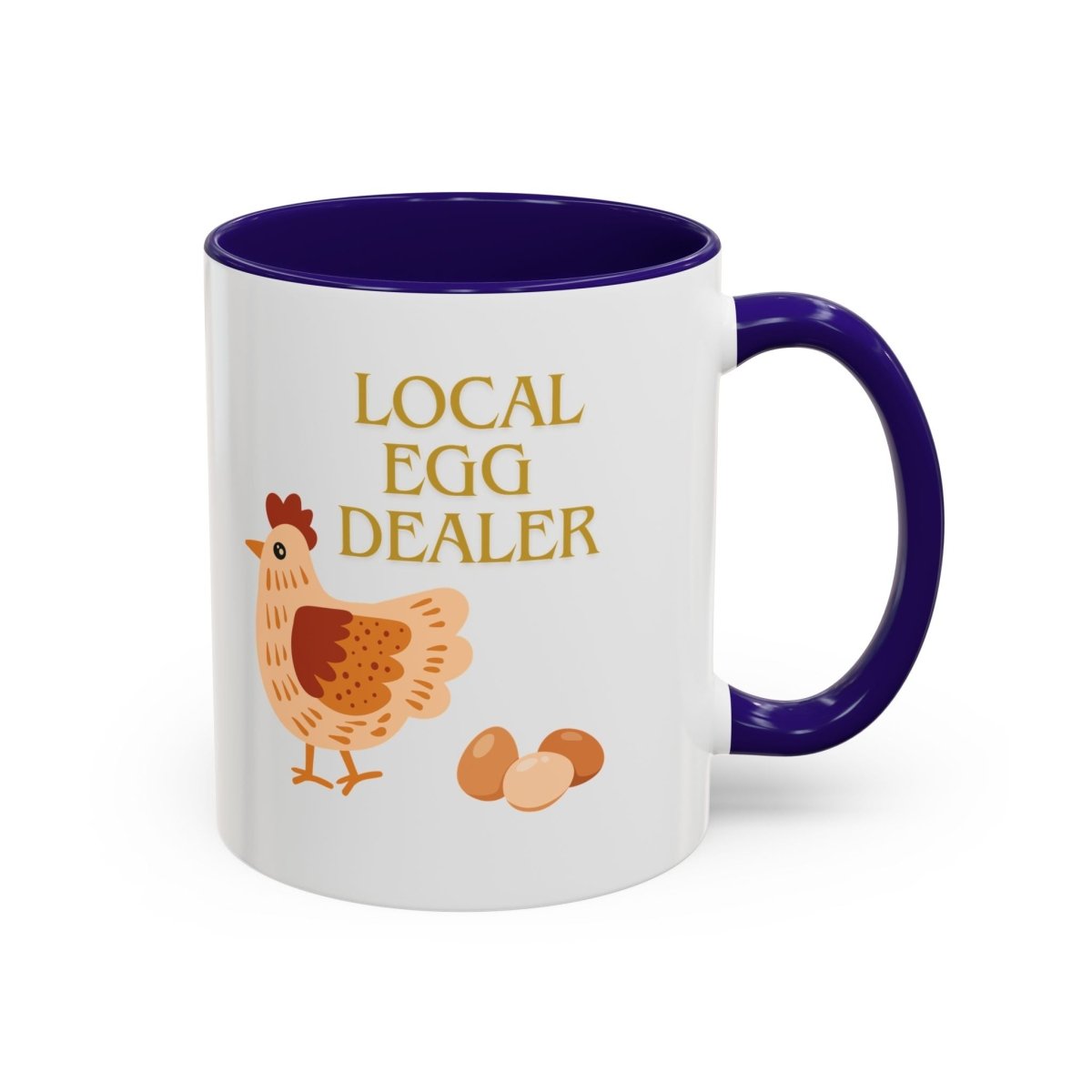 Graphic Colorful Mug (11oz, 15oz) - Local Egg Dealer | Mug by atgodanddesigns