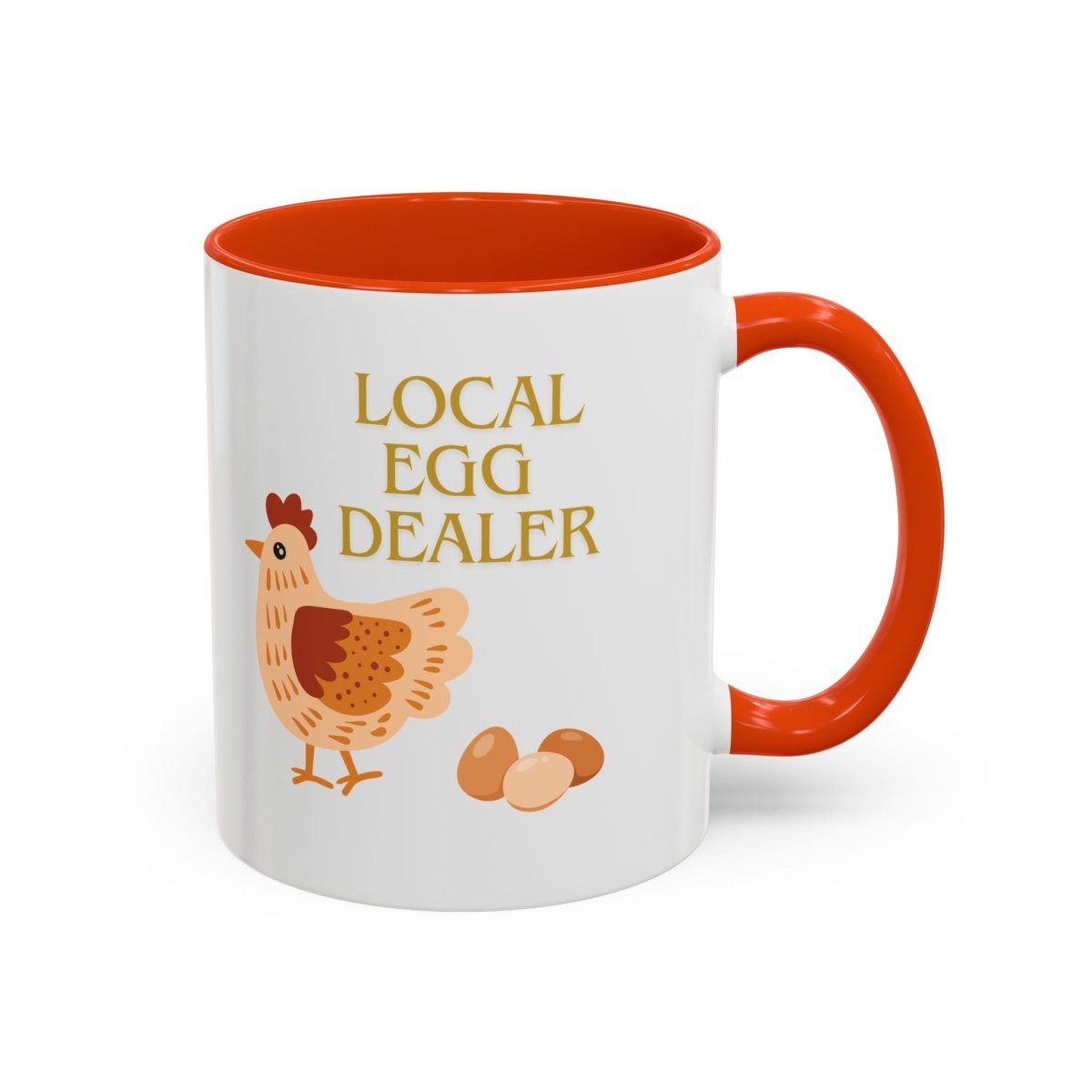 Graphic Colorful Mug (11oz, 15oz) - Local Egg Dealer | Mug by atgodanddesigns