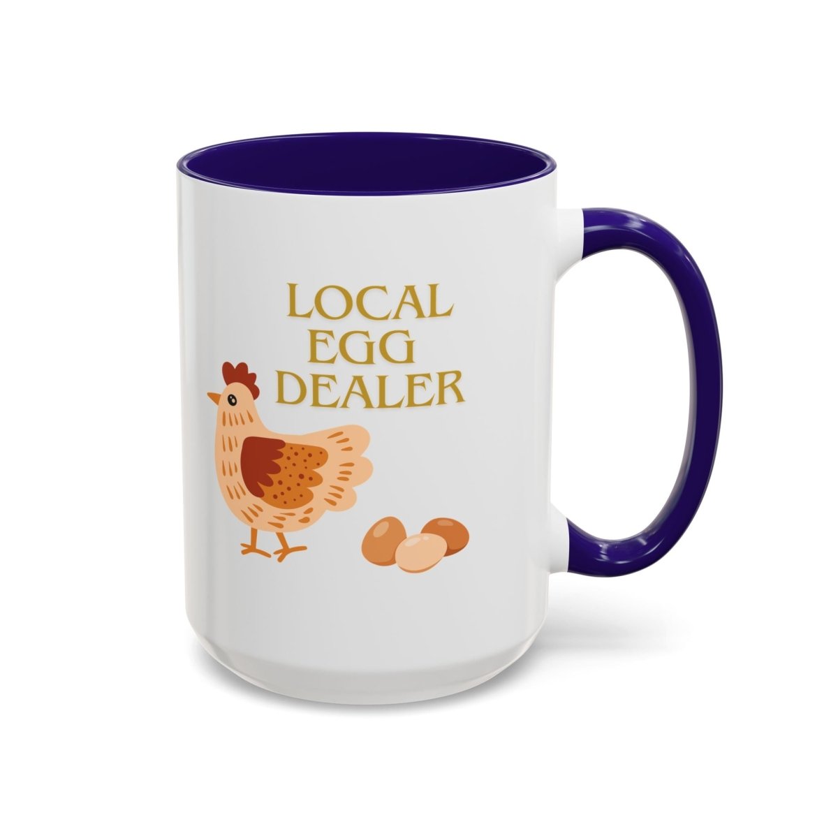 Graphic Colorful Mug (11oz, 15oz) - Local Egg Dealer | Mug by atgodanddesigns