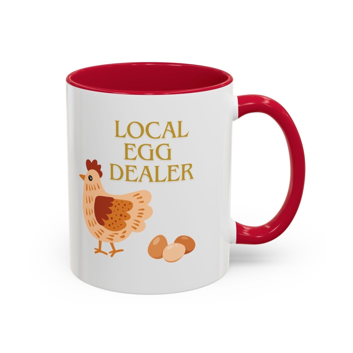 Graphic Colorful Mug (11oz, 15oz) - Local Egg Dealer | Mug by atgodanddesigns