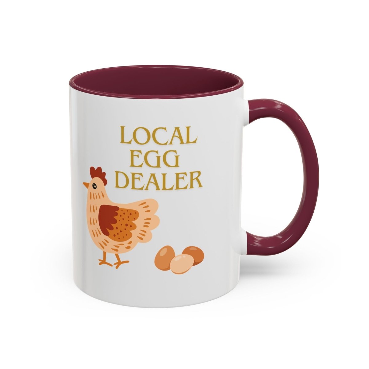 Graphic Colorful Mug (11oz, 15oz) - Local Egg Dealer | Mug by atgodanddesigns