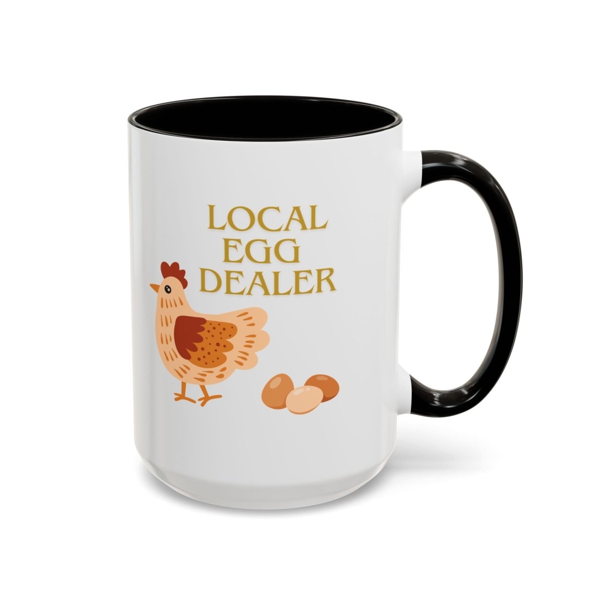 Graphic Colorful Mug (11oz, 15oz) - Local Egg Dealer | Mug by atgodanddesigns