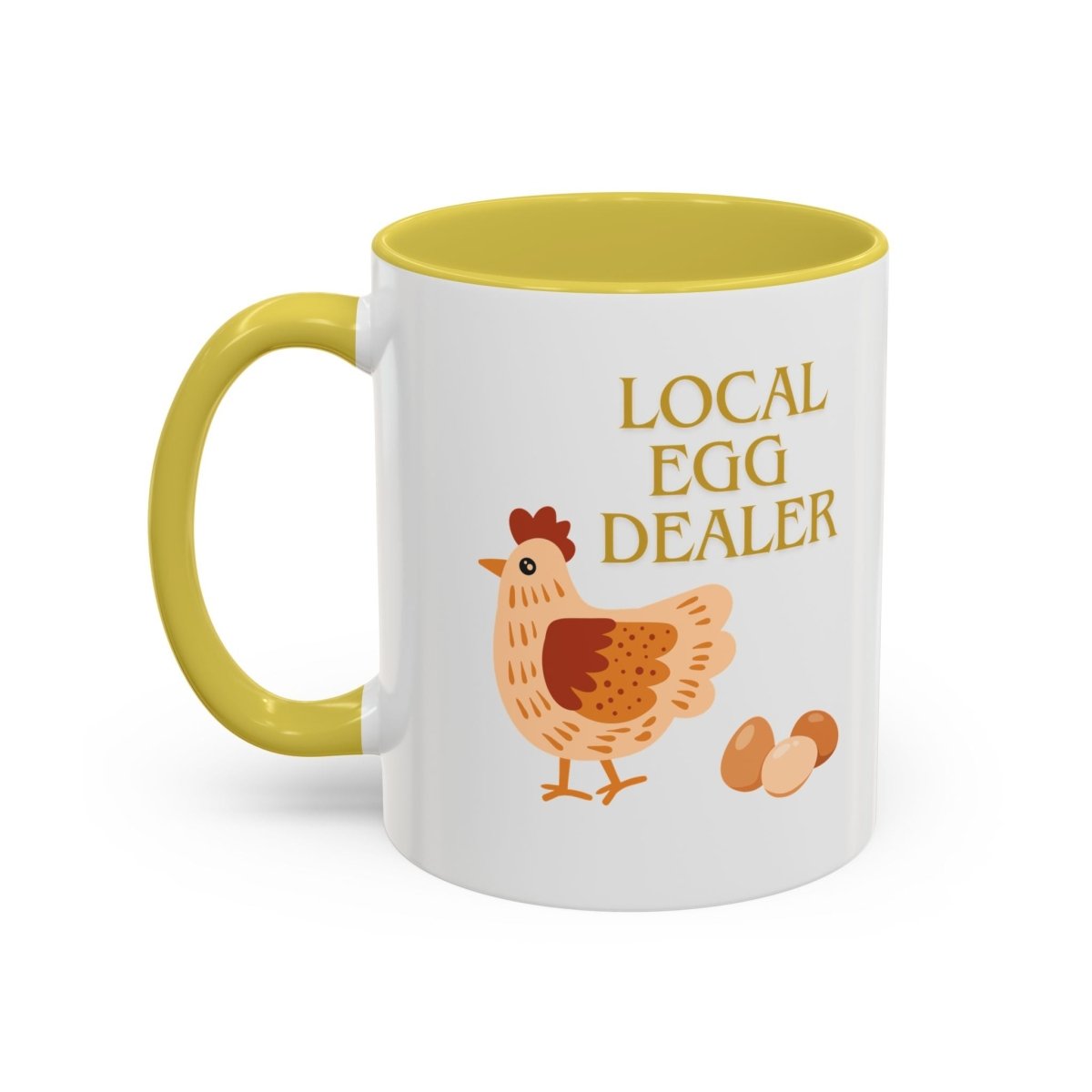 Graphic Colorful Mug (11oz, 15oz) - Local Egg Dealer | Mug by atgodanddesigns