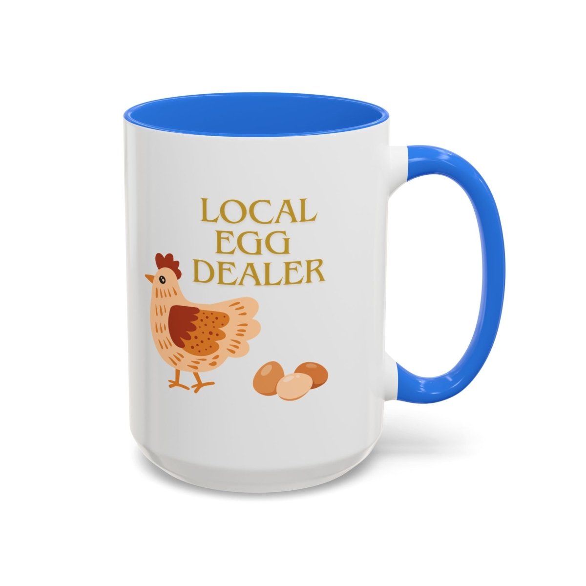 Graphic Colorful Mug (11oz, 15oz) - Local Egg Dealer | Mug by atgodanddesigns