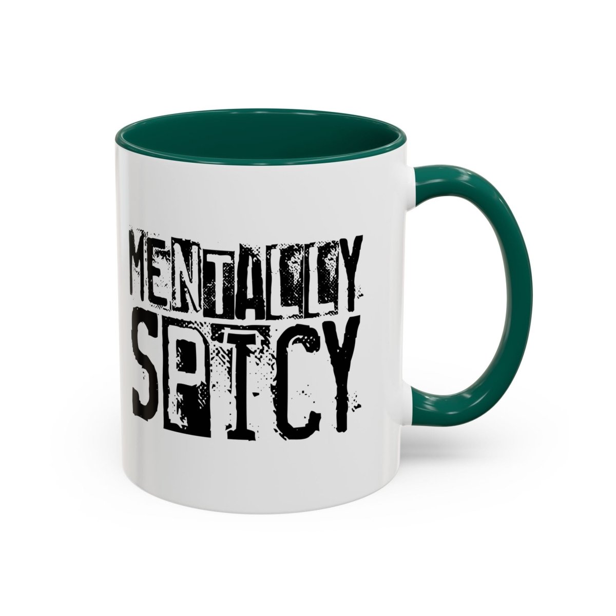Graphic Colorful Mug (11oz, 15oz) - Mentally Spicy | Mug by atgodanddesigns