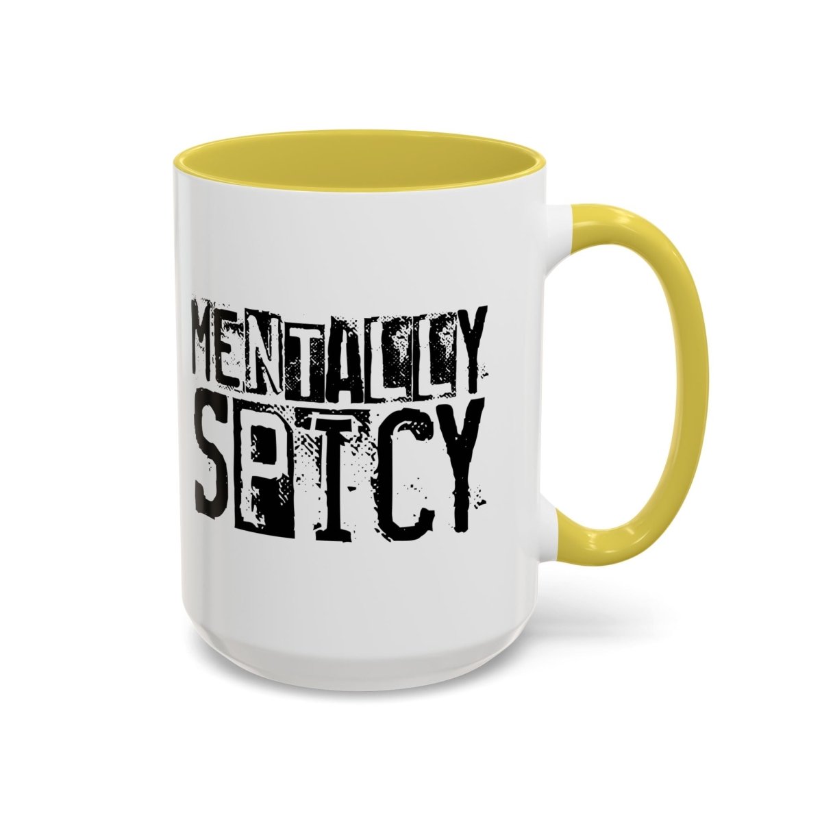 Graphic Colorful Mug (11oz, 15oz) - Mentally Spicy | Mug by atgodanddesigns