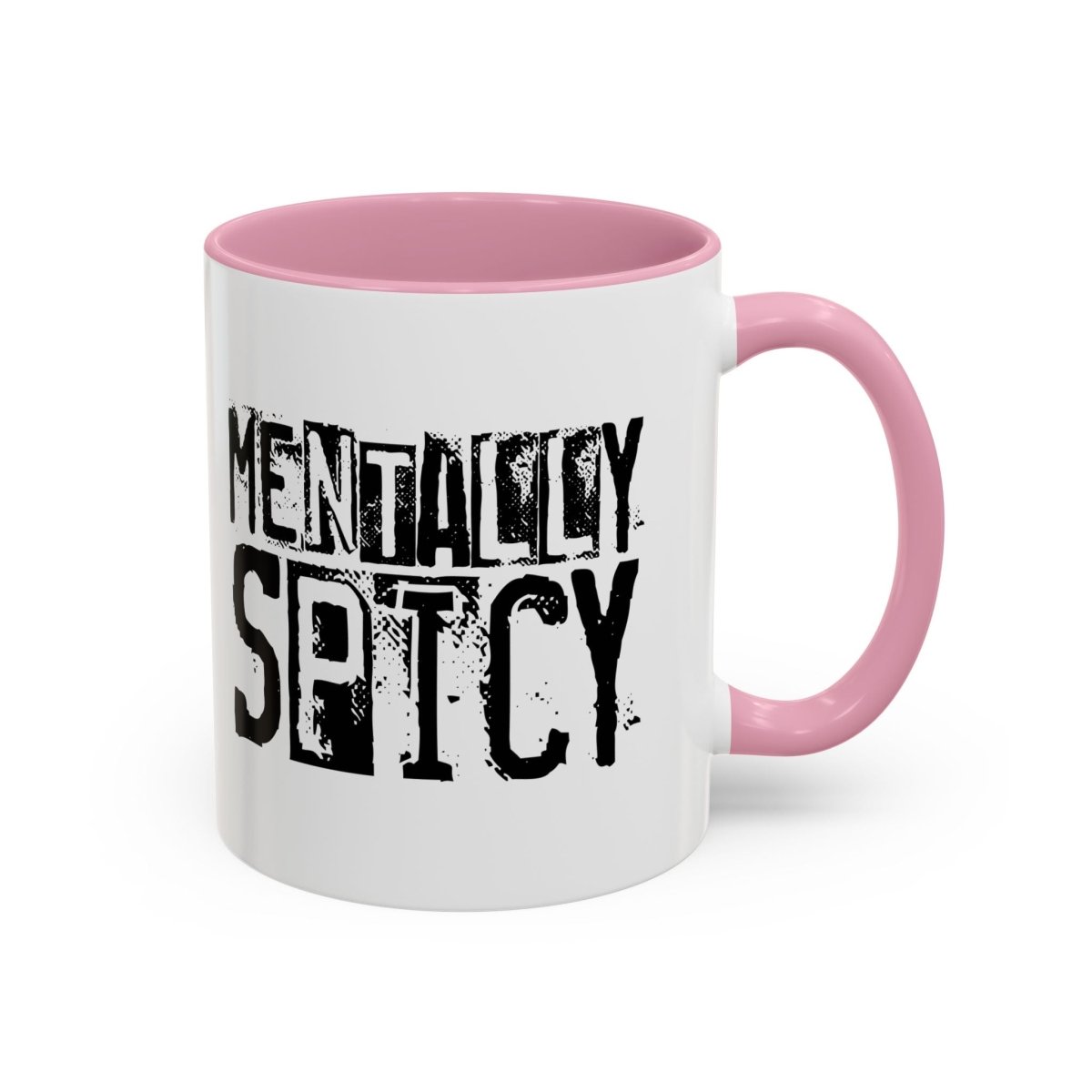 Graphic Colorful Mug (11oz, 15oz) - Mentally Spicy | Mug by atgodanddesigns