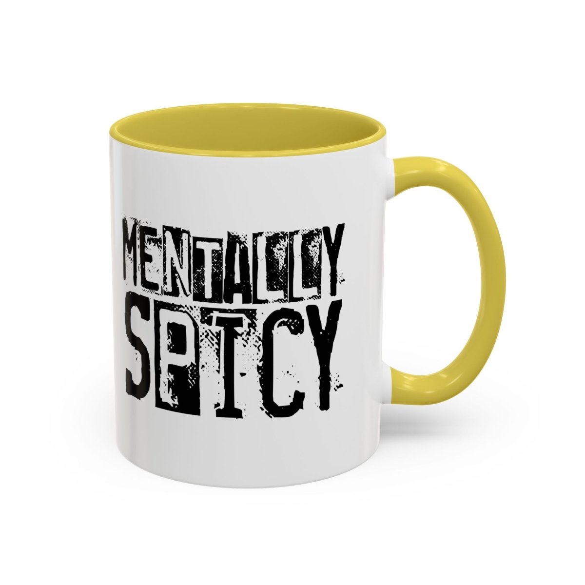 Graphic Colorful Mug (11oz, 15oz) - Mentally Spicy | Mug by atgodanddesigns