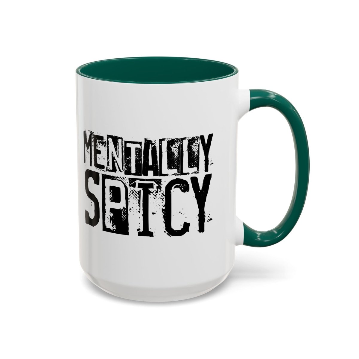 Graphic Colorful Mug (11oz, 15oz) - Mentally Spicy | Mug by atgodanddesigns
