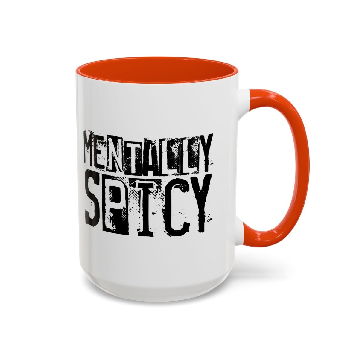 Graphic Colorful Mug (11oz, 15oz) - Mentally Spicy | Mug by atgodanddesigns