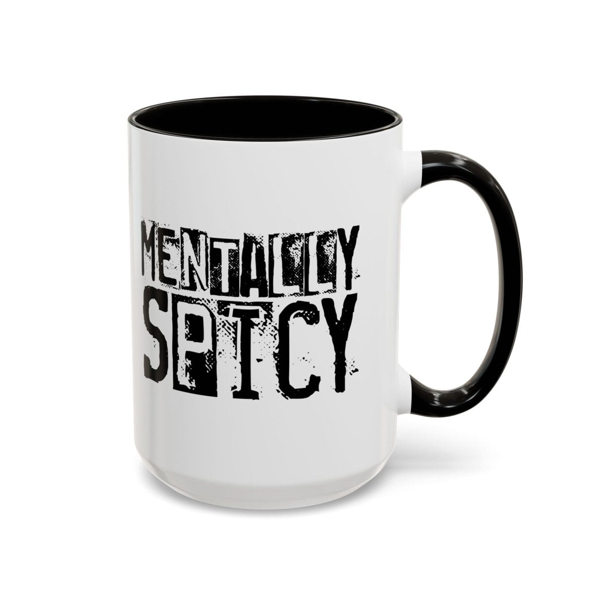 Graphic Colorful Mug (11oz, 15oz) - Mentally Spicy | Mug by atgodanddesigns