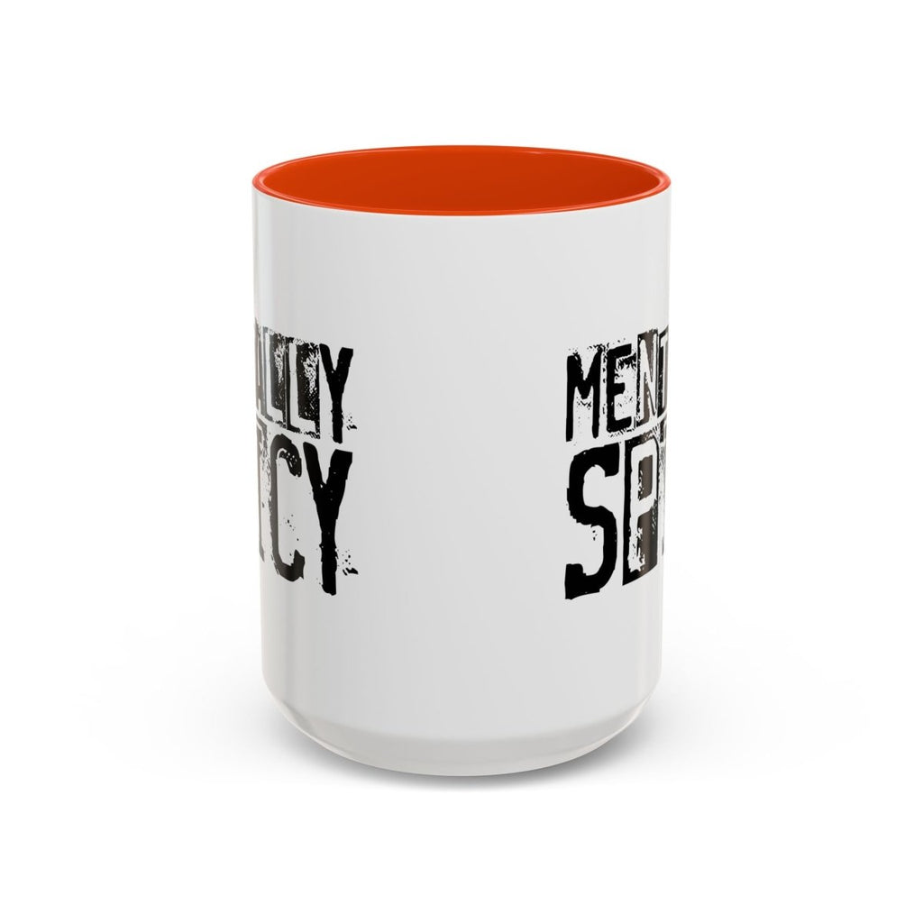 Graphic Colorful Mug (11oz, 15oz) - Mentally Spicy | Mug by atgodanddesigns