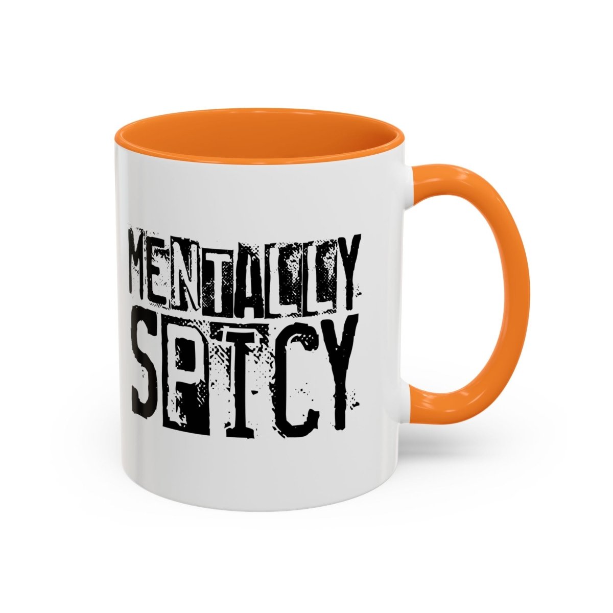 Graphic Colorful Mug (11oz, 15oz) - Mentally Spicy | Mug by atgodanddesigns