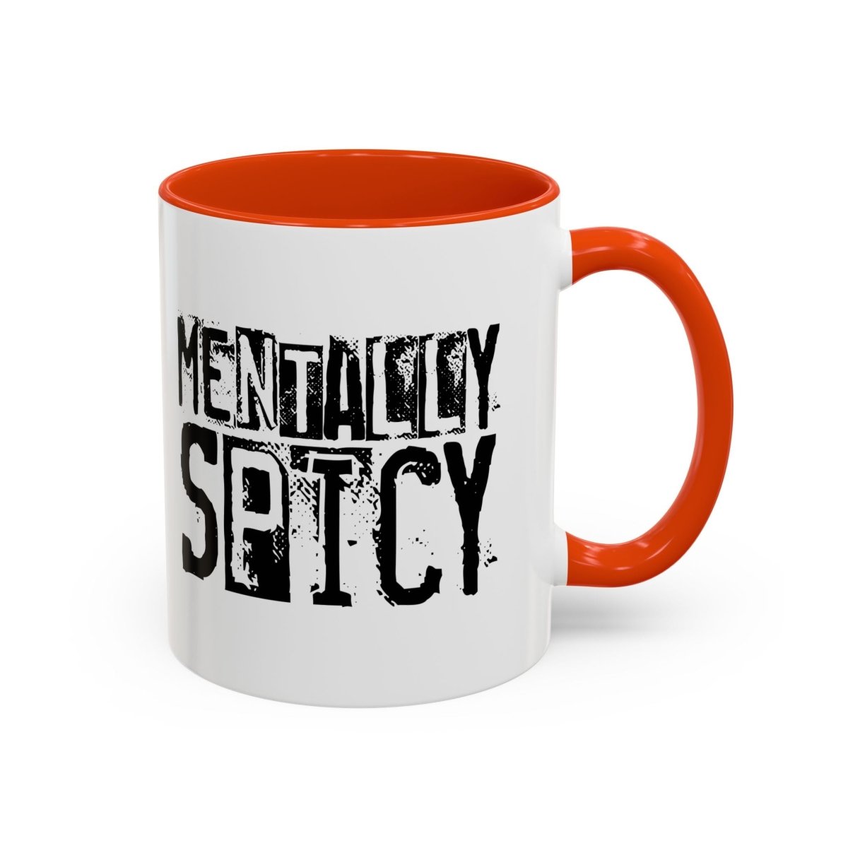 Graphic Colorful Mug (11oz, 15oz) - Mentally Spicy | Mug by atgodanddesigns