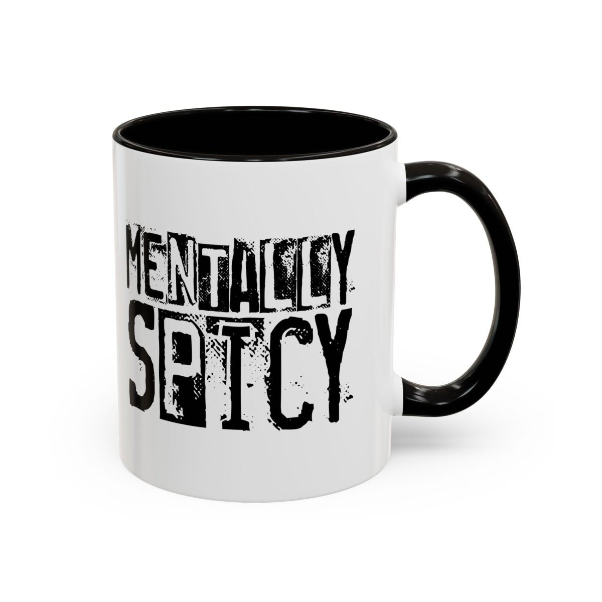 Graphic Colorful Mug (11oz, 15oz) - Mentally Spicy | Mug by atgodanddesigns