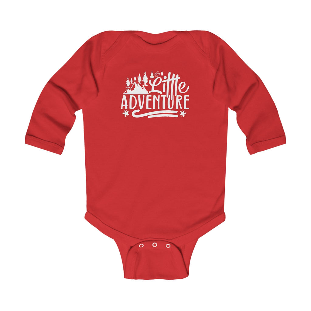 Graphic Infant Long Sleeve Onesie - Little Adventure | Kids clothes by atgodanddesigns