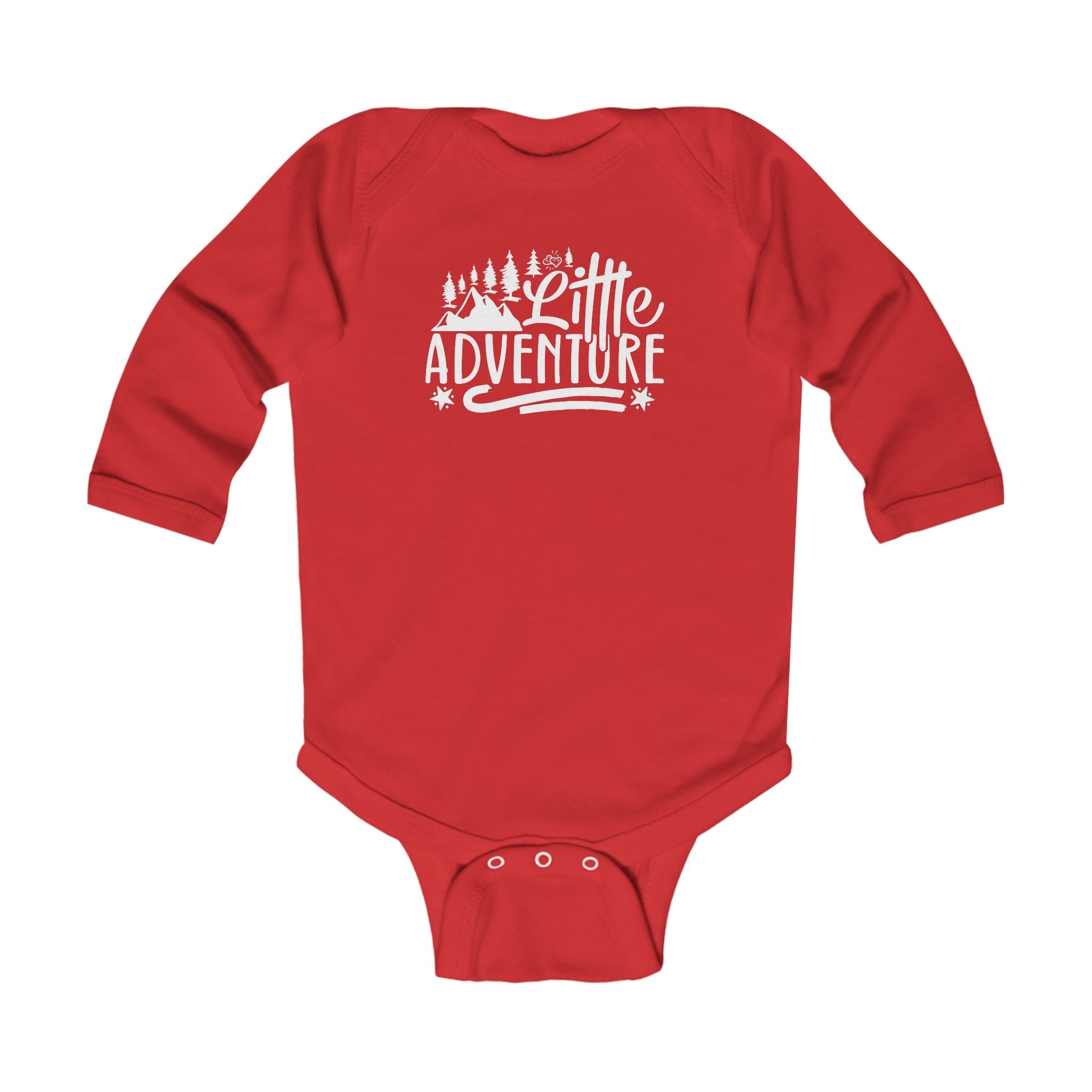 Graphic Infant Long Sleeve Onesie - Little Adventure | Kids clothes by atgodanddesigns