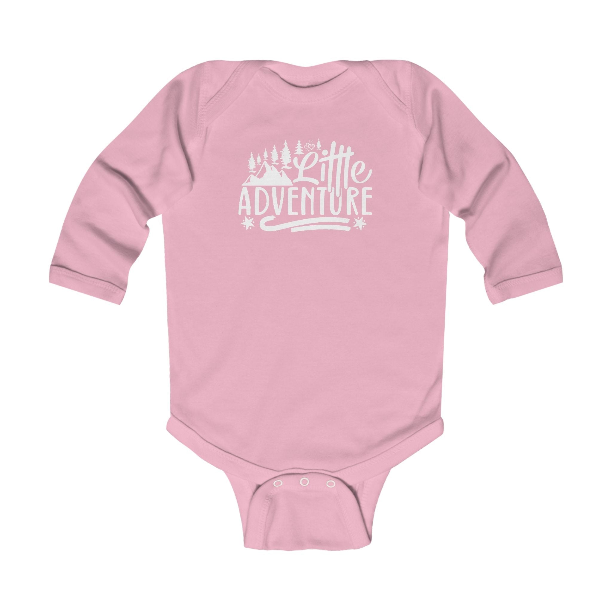 Graphic Infant Long Sleeve Onesie - Little Adventure | Kids clothes by atgodanddesigns