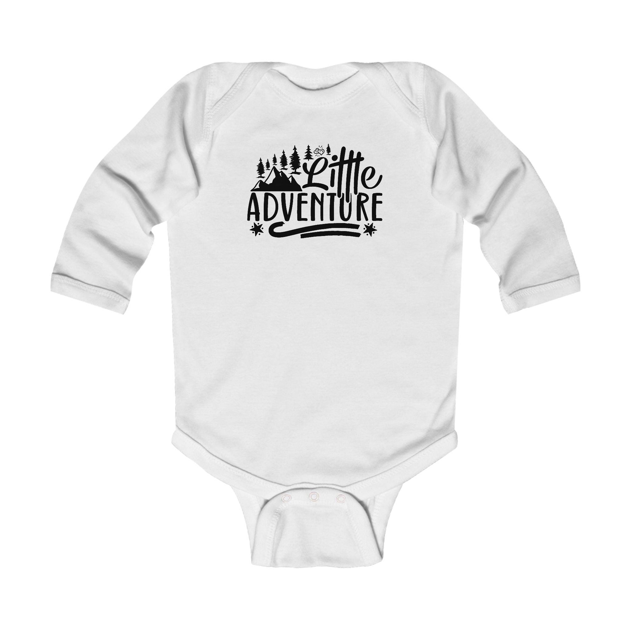 Graphic Infant Long Sleeve Onesie - Little Adventure | Kids clothes by atgodanddesigns