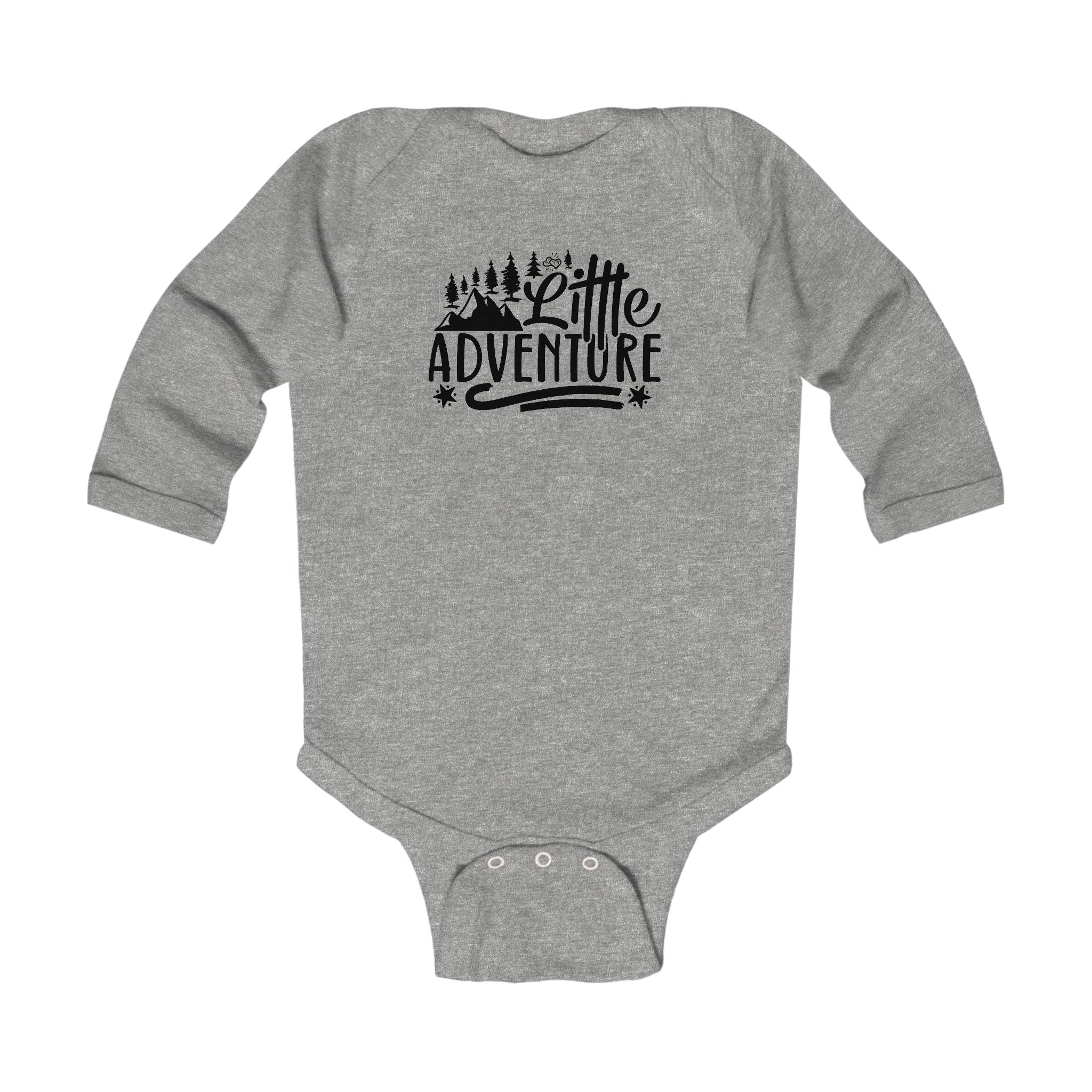 Graphic Infant Long Sleeve Onesie - Little Adventure | Kids clothes by atgodanddesigns