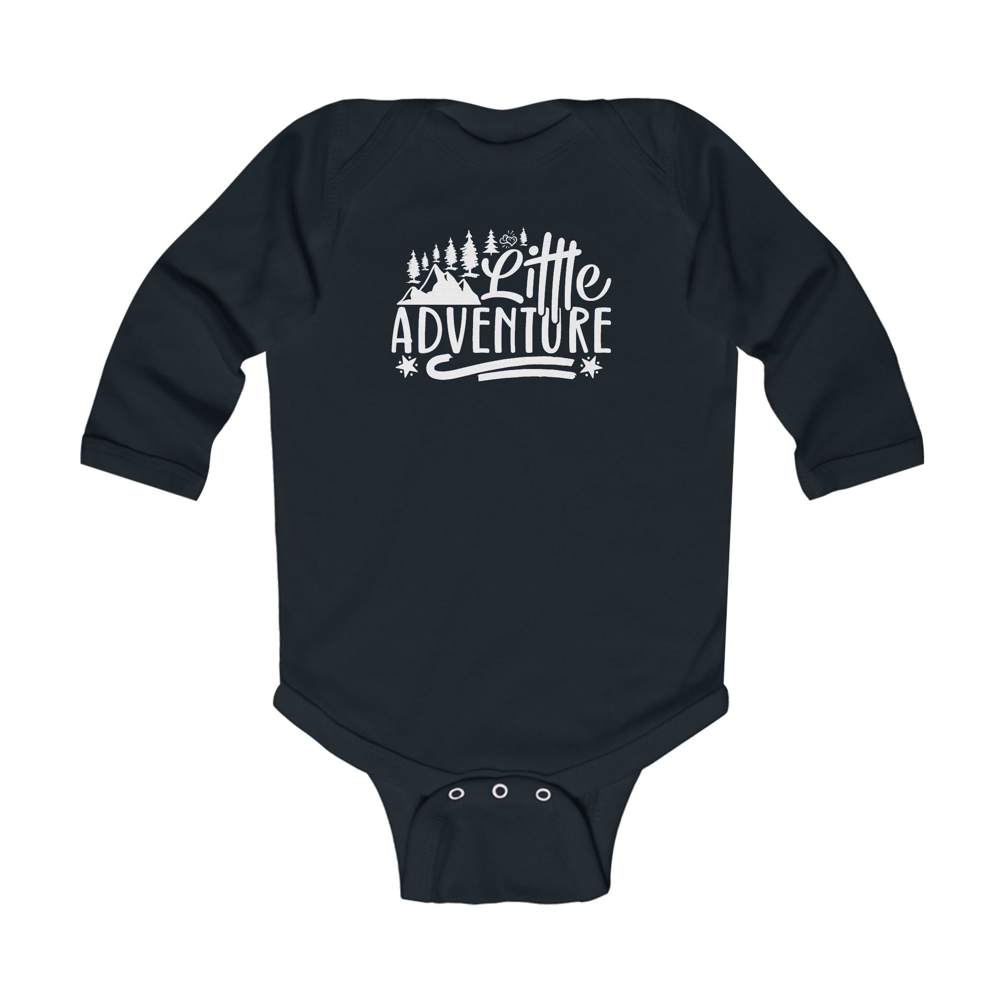 Graphic Infant Long Sleeve Onesie - Little Adventure | Kids clothes by atgodanddesigns
