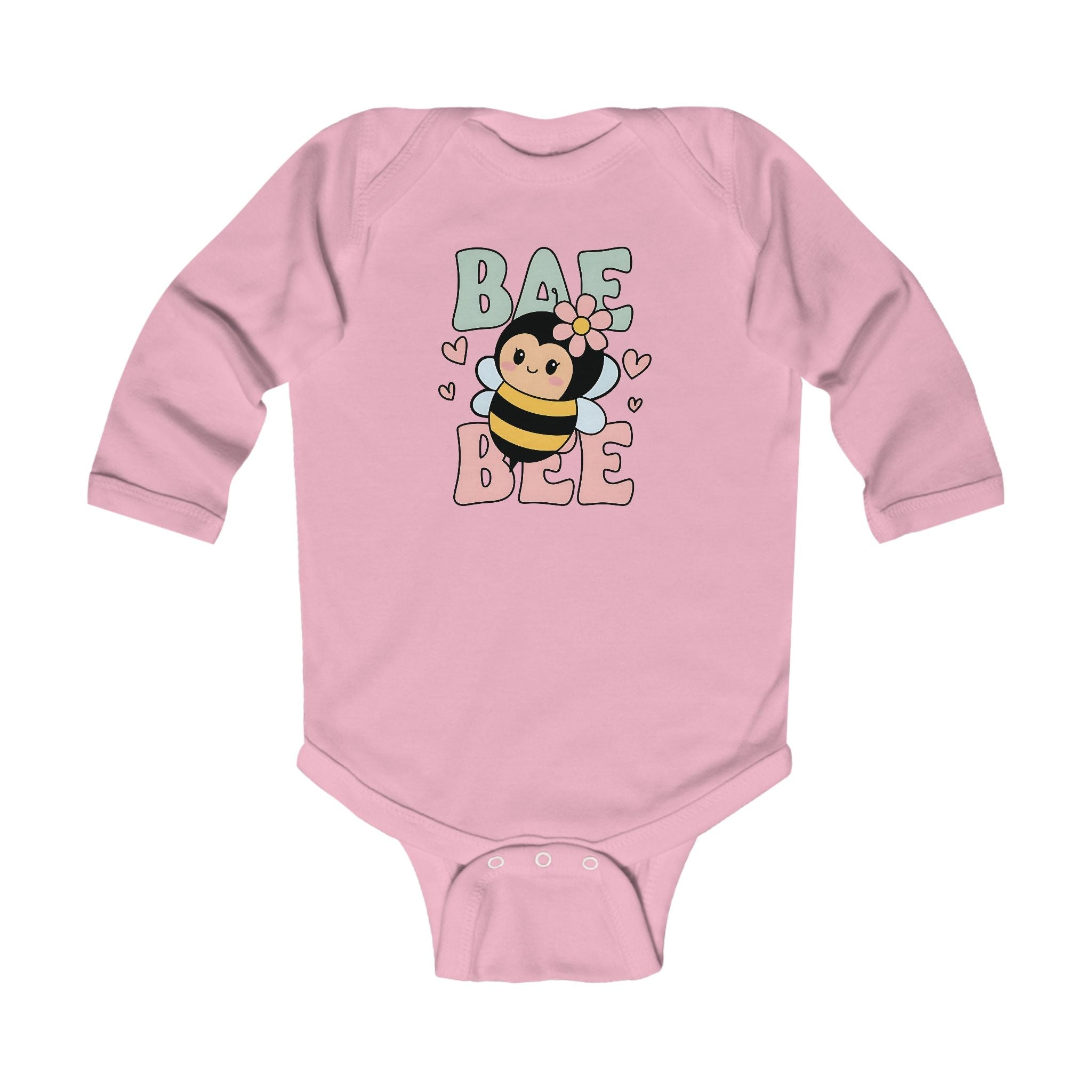 Graphic Infant Onesie Long Sleeve - BAE BEE | Kids clothes by atgodanddesigns